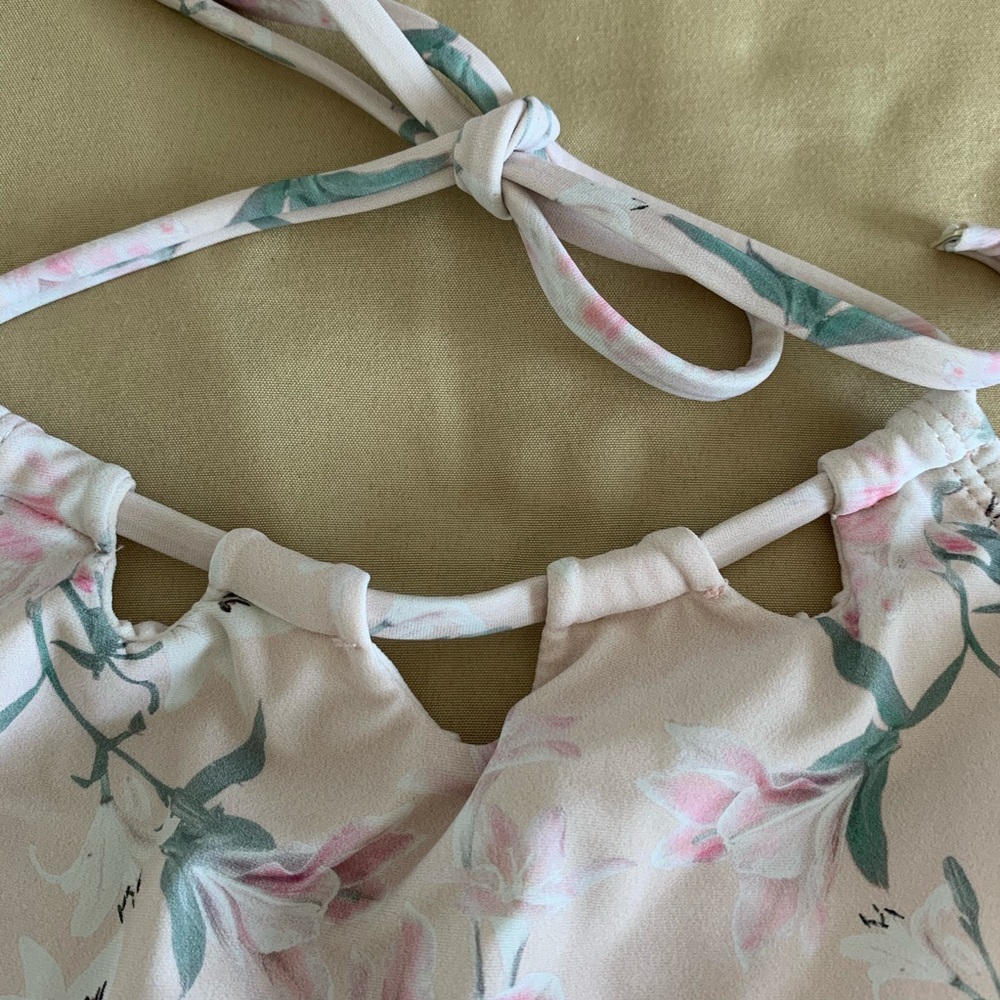 floral bikini top - Picture 4 of 6